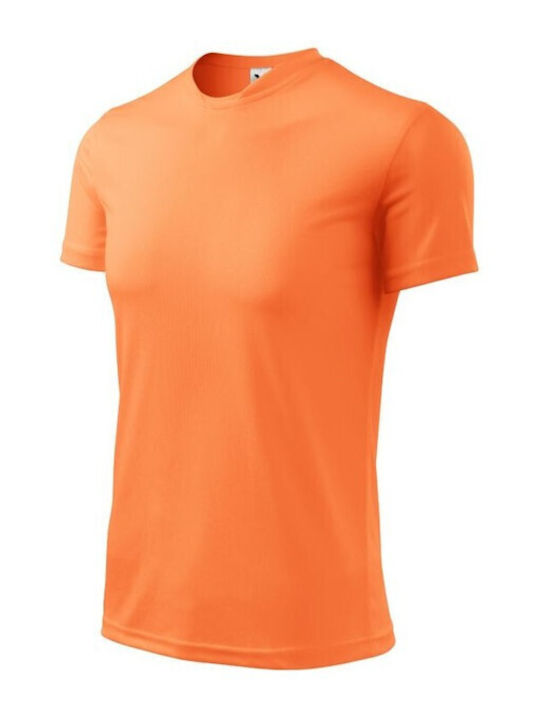 Adler Men's Short Sleeve Promotional T-Shirt Orange