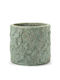 SERAX - CAPSULĂ CERAMICĂ DECORATIVĂ VERDE 23cm X 23cm X 20cm