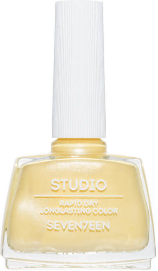 Seventeen Studio Rapid Trocknend Dauerhaft Farbiger Nagellack Schimmer Gelb 231 12ml