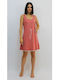 Billy's Homewear Summer Cotton Women's Nightgown Pink 22136