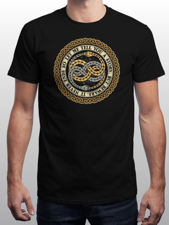 Neverending Story - Story without end in black shirt