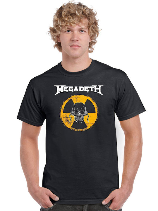 Megadeth Logo μπλούζα μαύρη