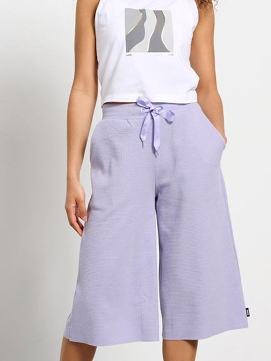 MMIC ♥ Clef Bermuda Shorts /追跡付 BodyTalk Women's Sporty Bermuda Shorts Purple 1231-905904