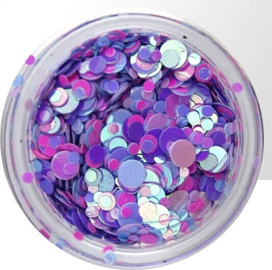 Confetti for Nails Confetti Mix No.8 in Various Colors 1pcs