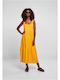 Urban Classics Summer Midi Dress Magic Mango