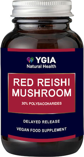 Ygia Red Reishi Mushroom 600mg 60 φυτικές κάψουλες