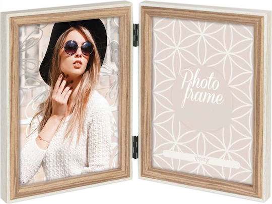 ZEP Photo Frame With White Wooden Frame 10x15 ZEP Photo Frame With White Wooden Frame 10x15