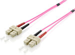 Equip Fiber Optic Cable 1m Pink 1pcs