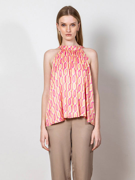 Bluze Damă Bluza De Vară Fără Mâneci Multicolor