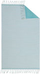 Nef-Nef Homeware Kids Beach Towel Light Blue 120x70cm