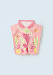 Mayoral Flamingo Kinder Strandponcho Flamingo Rosa