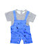 Baby Shorts "Sharks" Blue