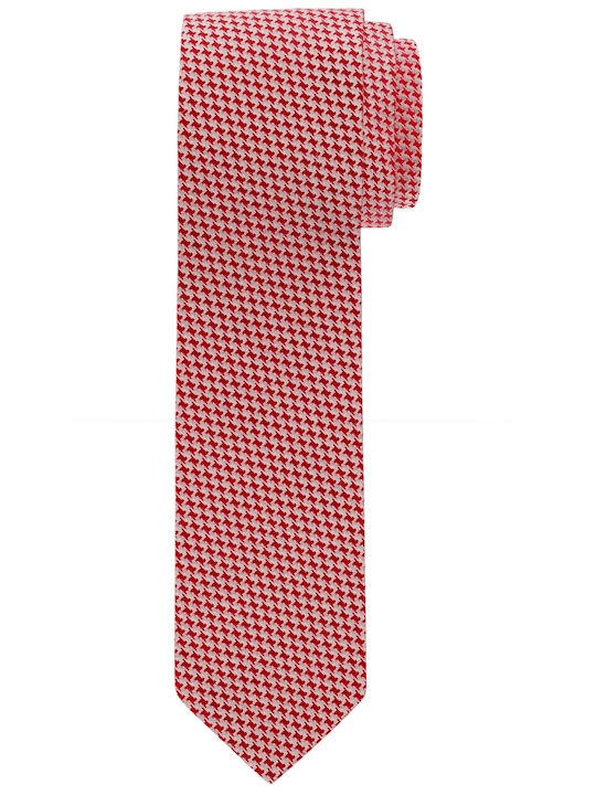 Olymp Tie Slim 6,5 Cm Γραβάτα - ΚΌΚΚΙΝΟ