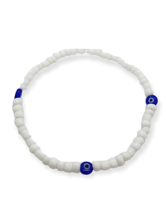 Unisex bracelet Ananna Innocent White