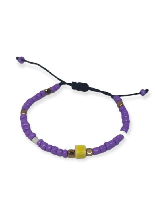 Bracelet Ananna Small Cube Yellow