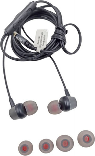 KLGO KS-26 In-ear Handsfree με Βύσμα 3.5mm Μαύρο