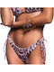 Bikini Brazil με Κορδονάκια Μωβ