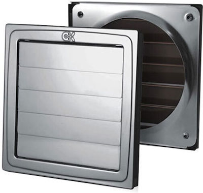 Mmotors Square Vent Louver Gravity 15x15cm