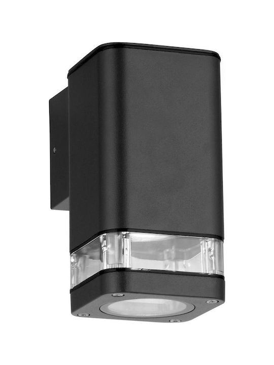 Geyer Стенно Външно Спот Осветление GU10 IP54 11.2x8x15.4εκ.