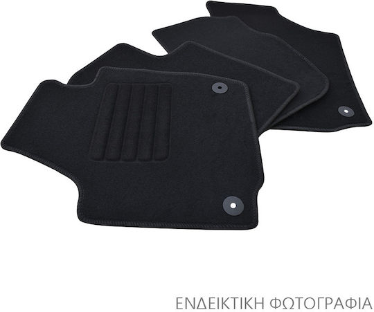 Rigum Set of Front and Rear Mats 4pcs for Volvo S60 / V60 Black