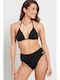 BodyTalk Bikini Slip High Waist Black