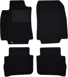 Rigum Σετ Μπροστινά και Πίσω 4τμχ για Nissan Tiida 2004 2011 Μαύρα Rigum Σετ Μπροστινά και Πίσω 4τμχ για Nissan Tiida 2004 2011 Μαύρα