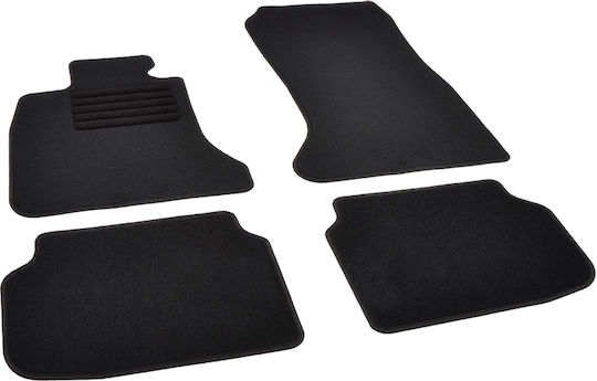 Rigum Set of Front and Rear Mats 4pcs for BMW Series 7 2009 2015 Black