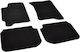 Rigum Set of Front and Rear Mats 4pcs for Subaru Impreza 1993 2001 Black
