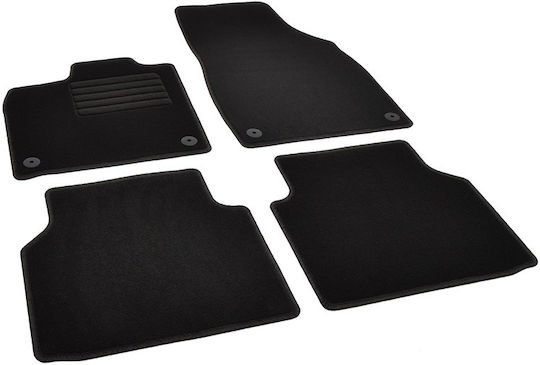 Rigum Set of Front and Rear Mats 4pcs for Skoda Enyaq Black
