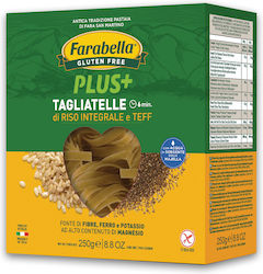 Farabella Plus+ Ταλιατέλες (Tagliatelle) από Καστανό Ρύζι και Teff Χωρίς Γλουτένη 250gr