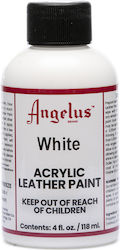 BROWN BUTTON Angelus WHITE 4oz