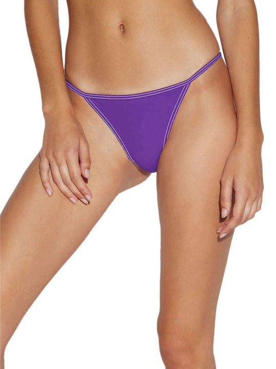 Dsquared2 Bikini Slip Violet