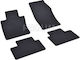 Rigum Set of Front and Rear Mats 4pcs for Volvo S60 2018+ Black