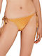 9- Bikini Slip Cu Dantelă Portocalii