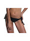 Bluepoint Bikini Alunecare cu șnururi Negru