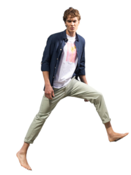 Trousers Chino Elastic Mint