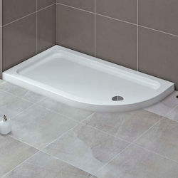 Ravenna Acrylic Shower Metropolis 120x80x6.5cm