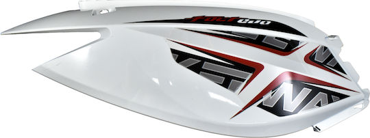 Keeway Right Motorcycle Side Plastic for Keeway F-Act White 1pcs