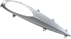 Keeway Stânga Plastic Lateral Motocicletă pentru Vespa 50 Argintiu 1buc