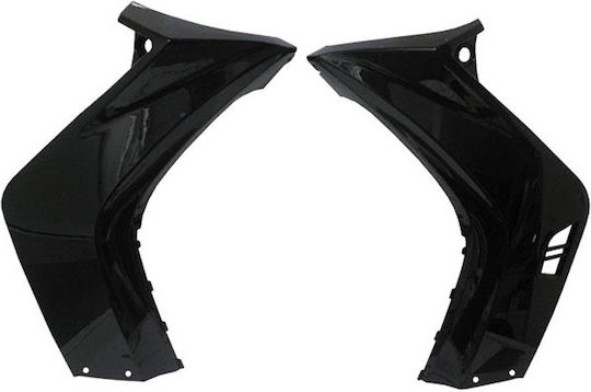 Exterior Motorcycle Side Fairings Set for Yamaha Crypton-X 135 Black 1pcs