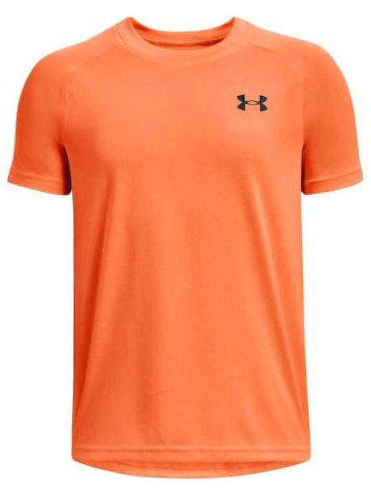 Under Armour Παιδικό T-shirt Πορτοκαλί Tech 2.0 Ss