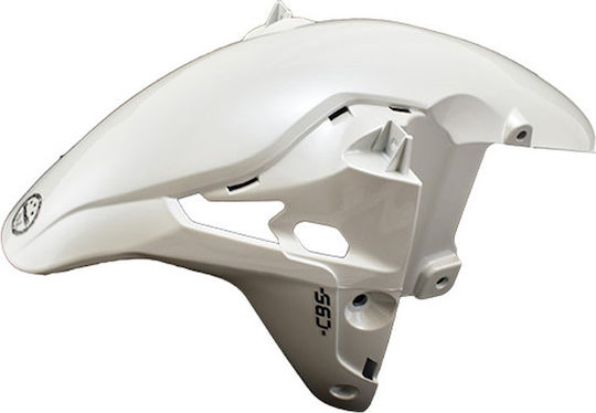 Benelli Φτερό Μπροστινού Τροχού Μοτοσυκλέτας για Kawasaki BN 125 Λευκό