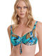 Erka Mare Bikini Bra with Adjustable Straps Multicolour