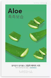 Missha Airy Fit Sheet Mask Aloe Fabric Face Mask Aloe Vera 19gr