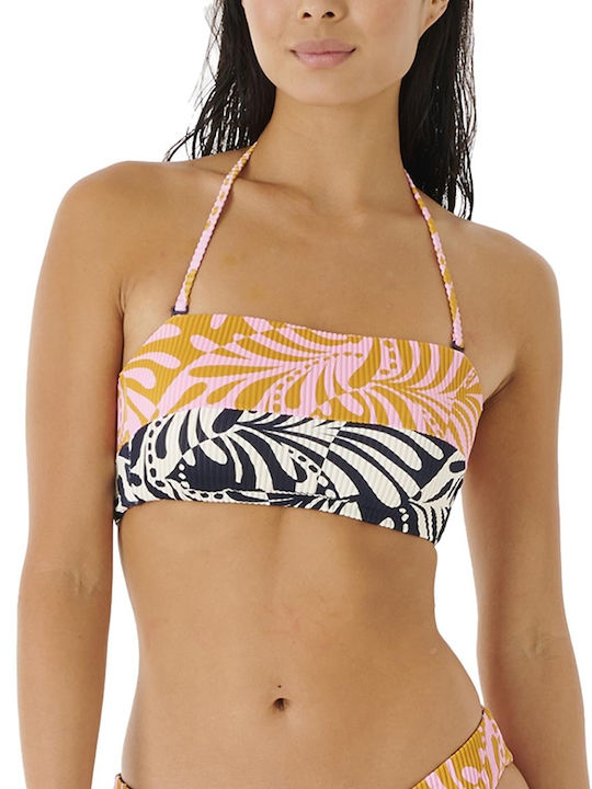 Rip Curl Strapless Bikini with Detachable Straps Pink 06UWSW-0020