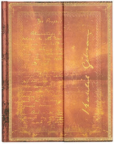 Paperblanks The Prophet Σημειωματάριο B5 120 Φύλλων Ριγέ με Μαγνητικό Κούμπωμα Πορτοκαλί