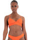 Triangle Bikini Top Orange
