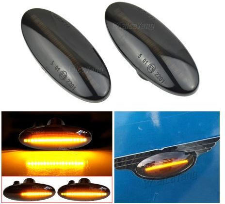 LED Flash Nissan Micra Smart Forfour 2 Pieces