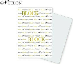 805.1.00151 Notebook Block 200 Sheets A6 with Blank Pages White