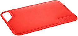 Rectangular Plastic Chopping Board Red